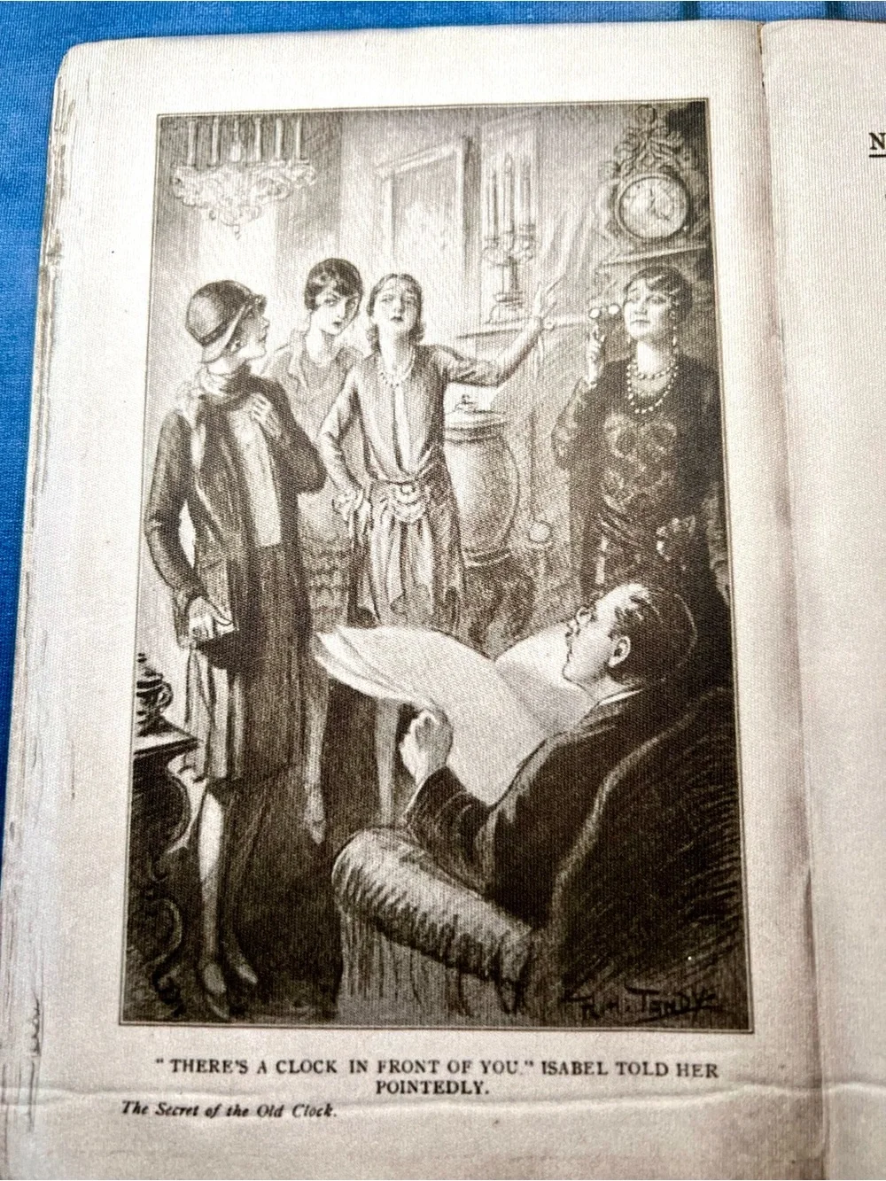 Nancy Drew The Secret of the Old Clock Book Shaped Microfiber Cleaning Eyeglass